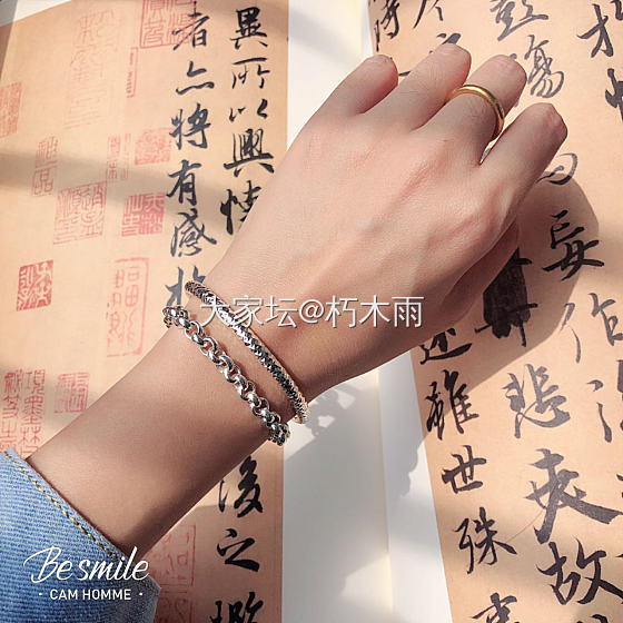 我们一家三口凑齐三合哈哈_手饰银