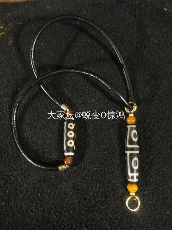 至臻至美【四五眼古天珠吊坠】_天珠
