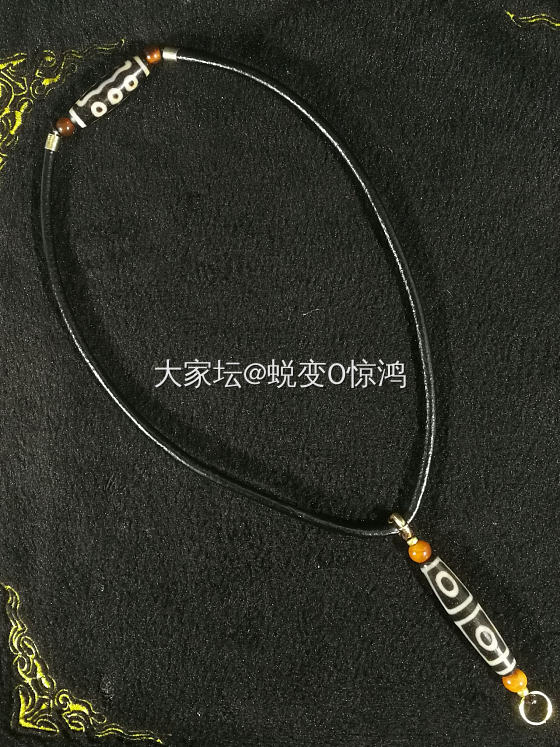 至臻至美【四五眼古天珠吊坠】_天珠