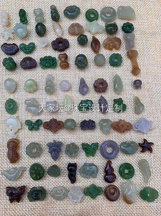 和田玉小配饰   很适合DIY_首饰