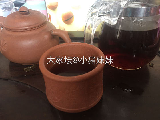 春光明媚，今天继续喝茶，2013年熟普，入口甜，滑，希望疫情早点过去，已经整整一..._茶叶