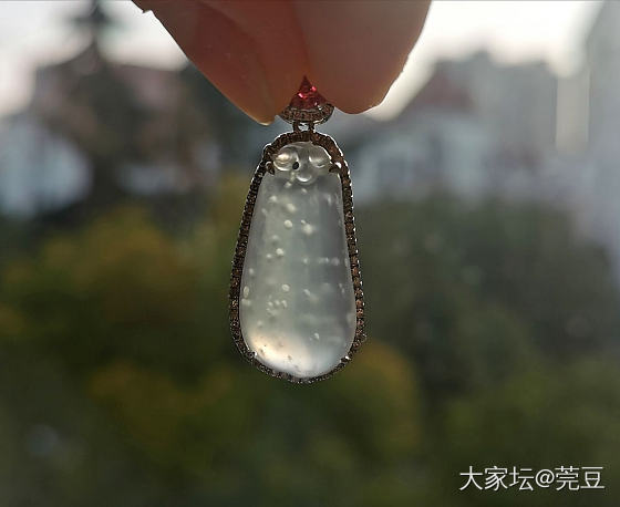 密恐劝退🙈雪花棉❄❄_吊坠翡翠