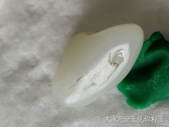 真实的小白……_和田玉