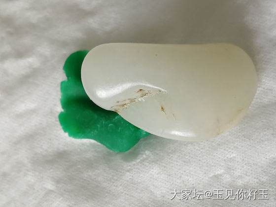 真实的小白……_和田玉