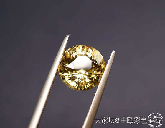 ##中颐天然未加热黄色蓝宝石##  5.45ct_蓝宝石名贵宝石