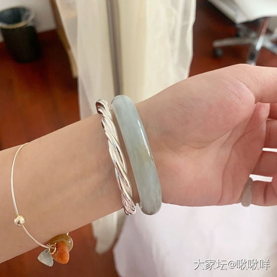 振贤师傅的三股麻花_手镯银
