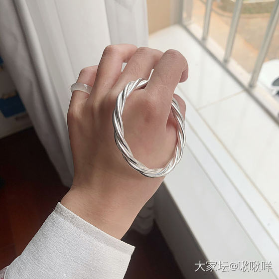 振贤师傅的三股麻花_手镯银
