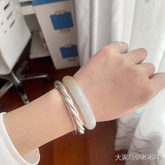 振贤师傅的三股麻花_手镯银