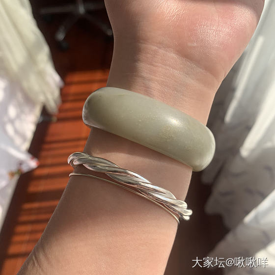 关于那只你们嫌弃的花青_手镯和田玉