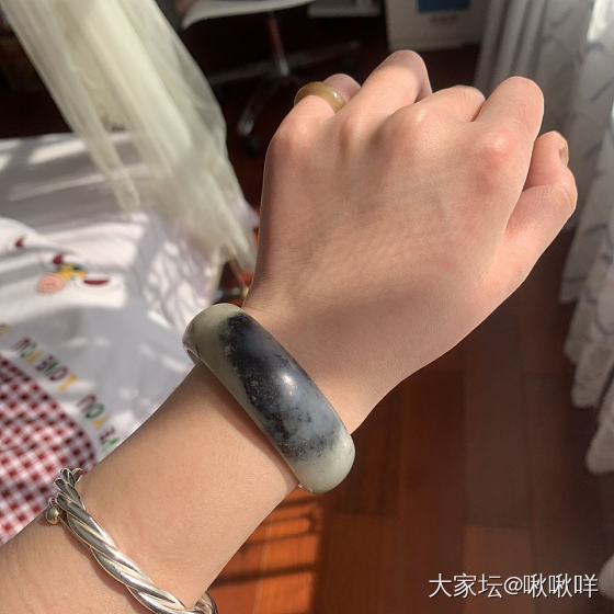 关于那只你们嫌弃的花青_手镯和田玉