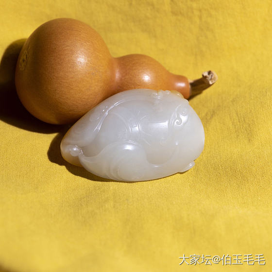 财神爷爷~_和田玉