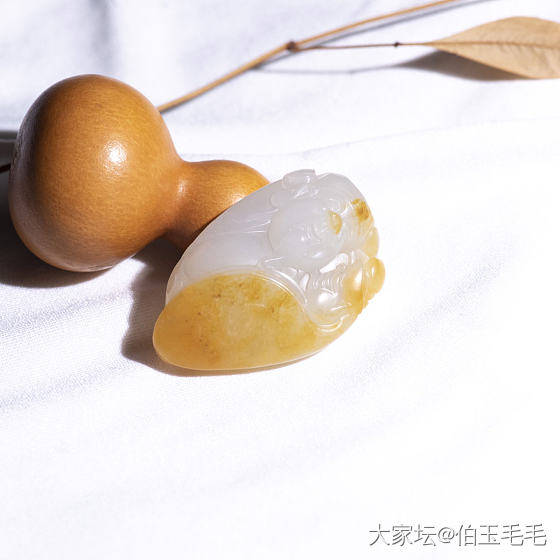 财神爷爷~_和田玉