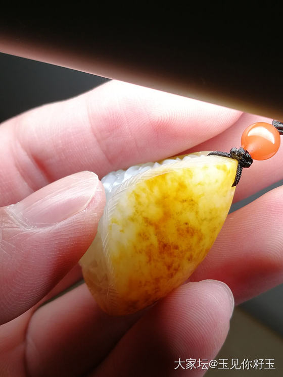 皮色，玉质莹润质感_和田玉