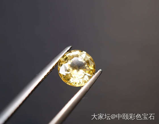 ##中颐天然黄色蓝宝石##  1.91ct_蓝宝石名贵宝石