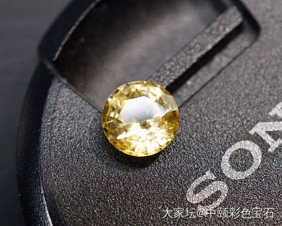 ##中颐天然黄色蓝宝石##  1.91ct_蓝宝石名贵宝石