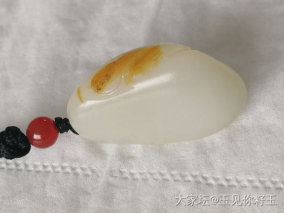 皮色，光感（莹润凝脂光泽）_和田玉