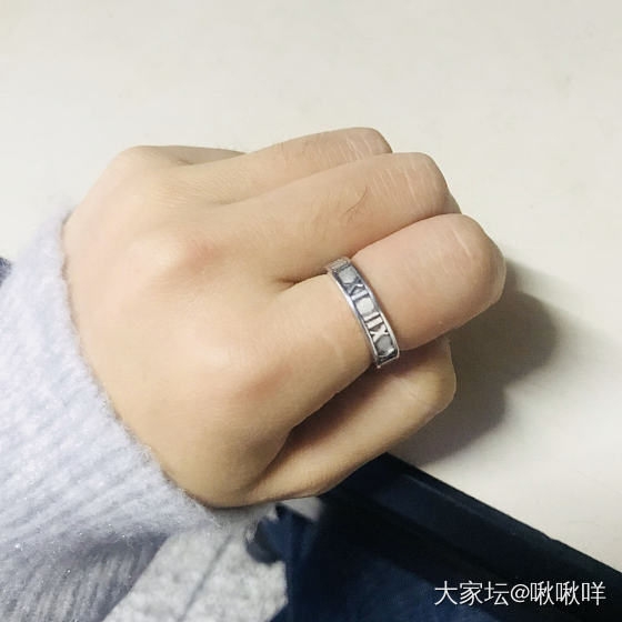 tiffany中古款还是挺有特色挺好看的_蒂芙尼金