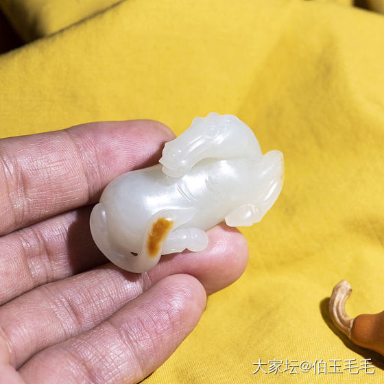 蓄势待发~马_和田玉
