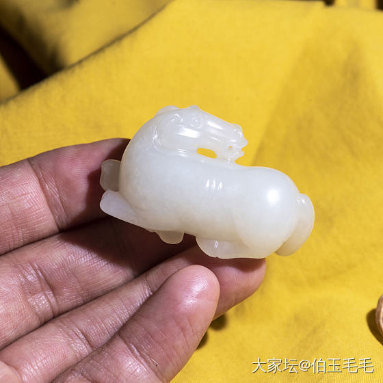 蓄势待发~马_和田玉