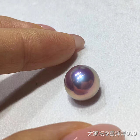 【求助】之前比较早的时候收了好几颗淡水妖紫色价格店主给的是1200–1500一颗..._珍珠