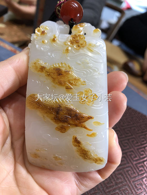 当下环境，唯有用心是我每天的工作，用心选好料，用心选好作品，与大师交流学习🙏与一..._和田玉