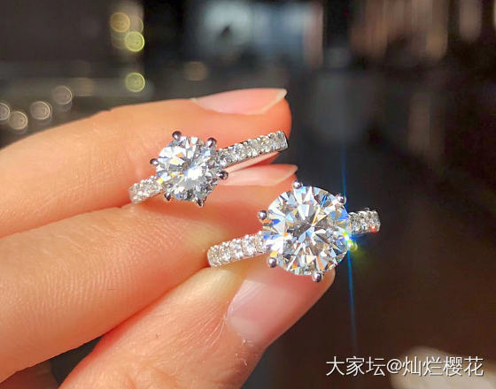 <p>客定随手拍，同款不同大小</p><p>2.5克拉 H VS2 3EX N ..._戒指钻石
