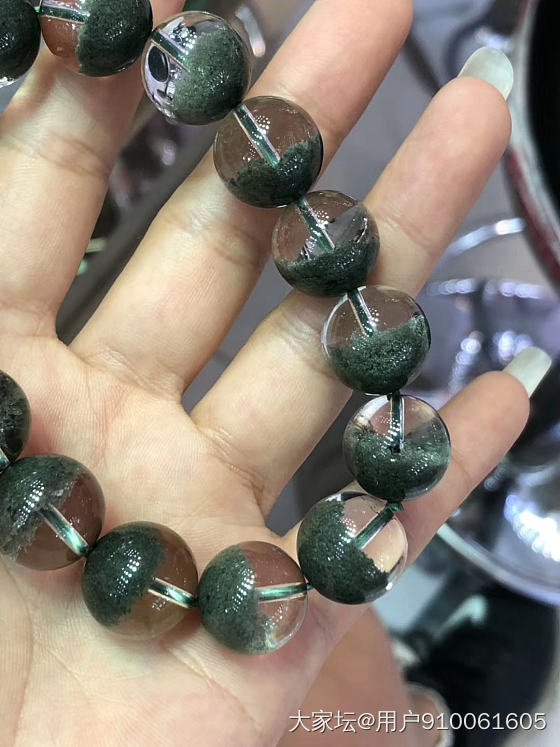 有懂绿幽灵的吗？_珠串绿幽灵