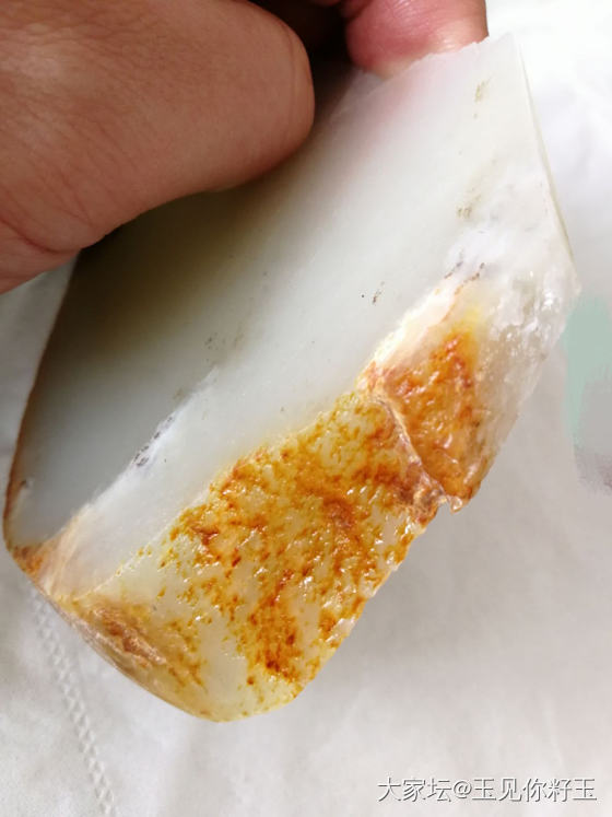皮色，白肉_和田玉