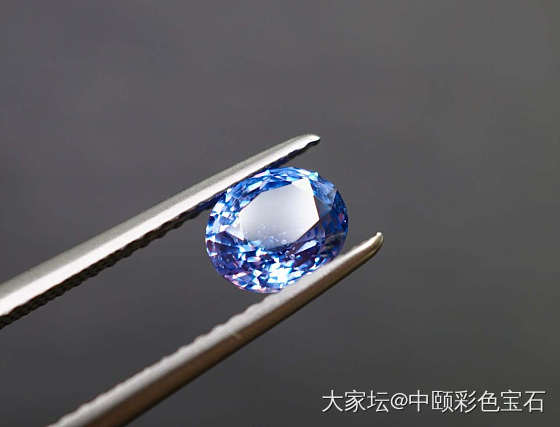 ##中颐天然未加热钴尖晶##  1.02ct  AGTL证书_尖晶石彩色宝石