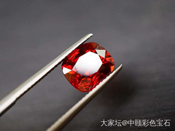 ##中颐天然缅甸未加热鸽血红红尖晶##  3.50ct  GRS证书_尖晶石彩色宝石