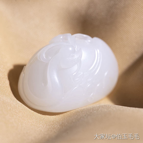 自恋一下下~鹅如意_和田玉