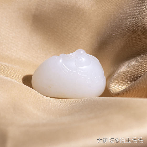 自恋一下下~鹅如意_和田玉