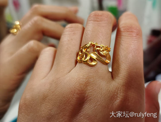 集美们，秀秀你最喜欢的金戒指_金