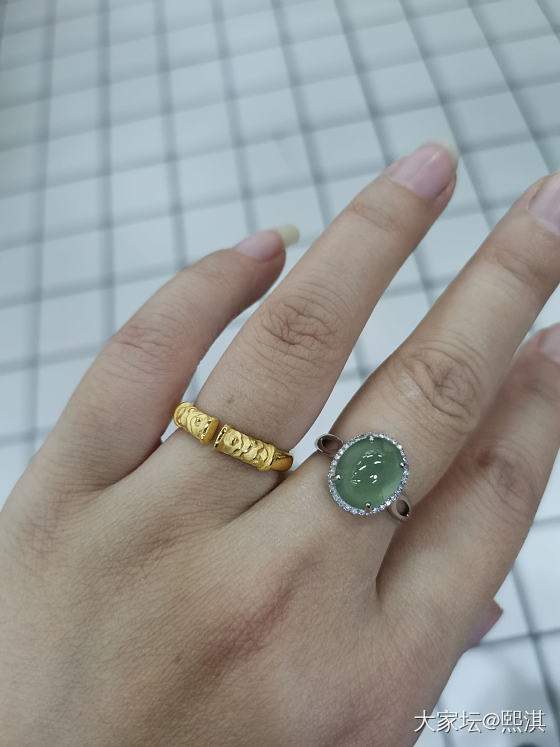 集美们，秀秀你最喜欢的金戒指_金