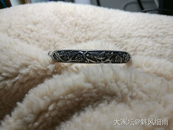 梅花三窗_手镯银