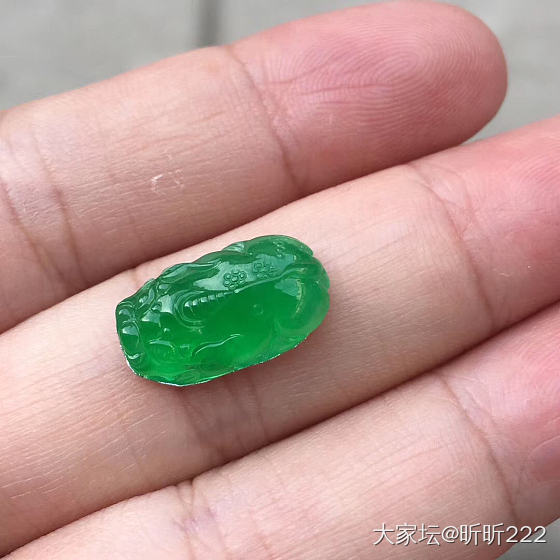 新入的小宝贝_花件翡翠