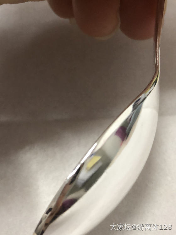 前两天银价合适，买了个勺子_把玩件银