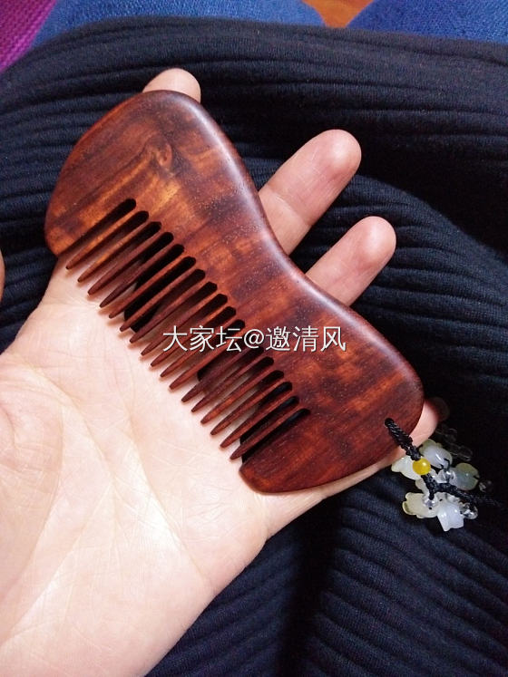 好看的梳子😊😊_梳子木