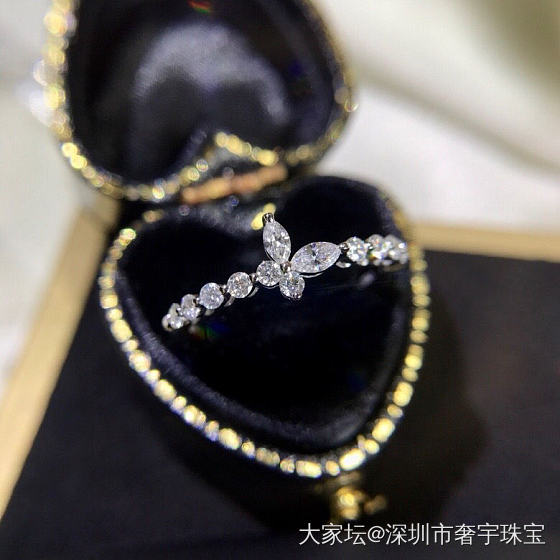 18k钻石戒指_首饰