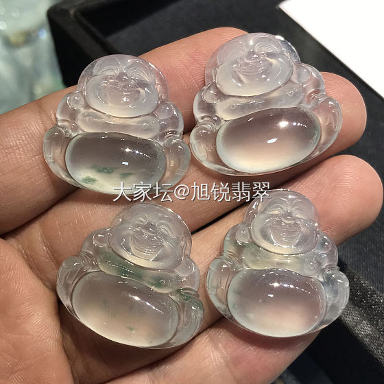 秀一秀刚出水的佛公_翡翠