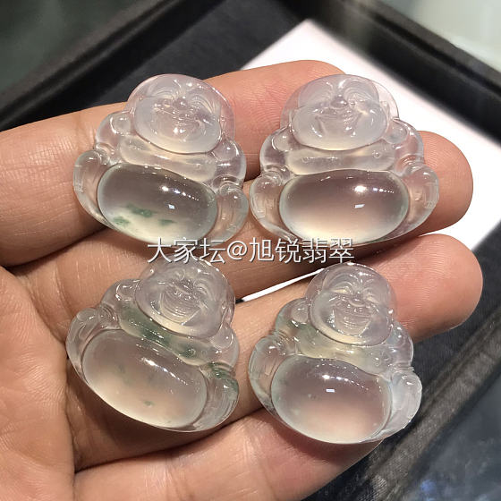 秀一秀刚出水的佛公_翡翠