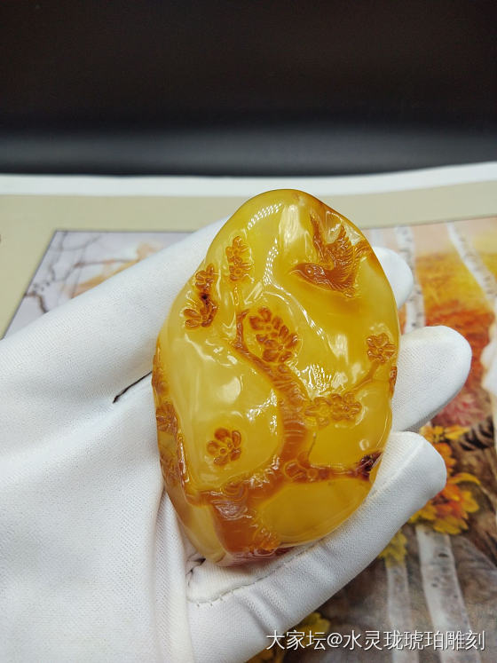 喜上眉梢……新货出炉！_琥珀蜜蜡
