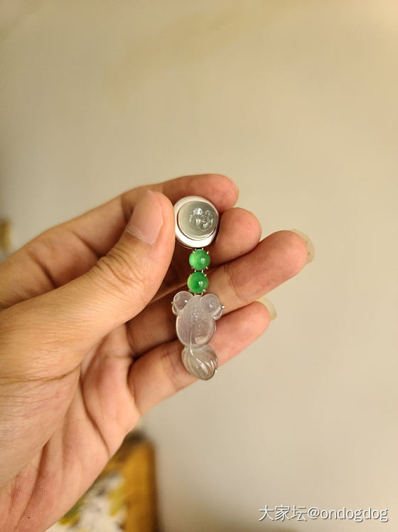 新人 秀秀我的小金鱼_花件翡翠