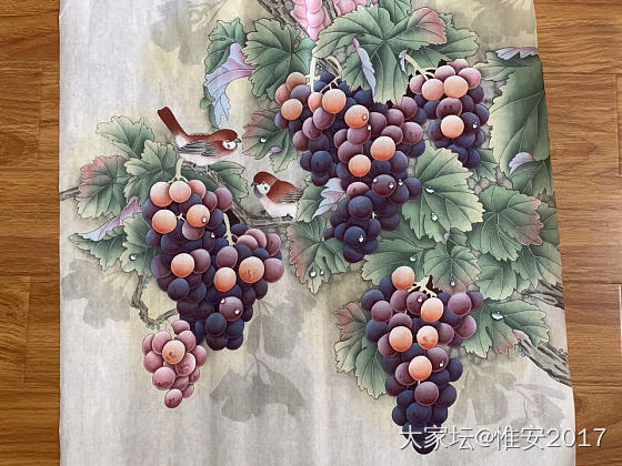吃葡萄🍇吗？_书画