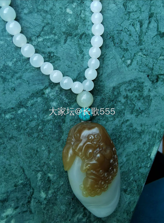 糖白小达摩_和田玉