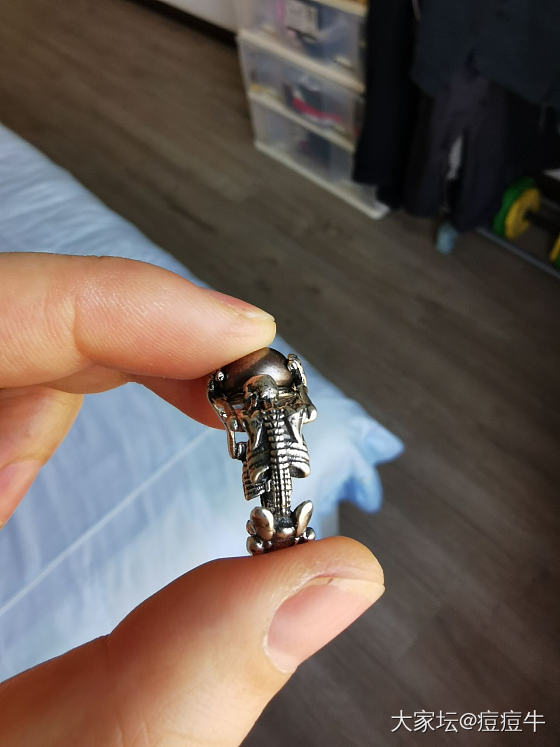 暗黑系银饰_戒指银