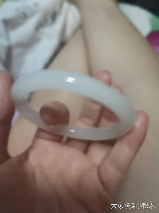 大家都帮忙看看，屉里翻出来的这是和田什么料子？_和田玉