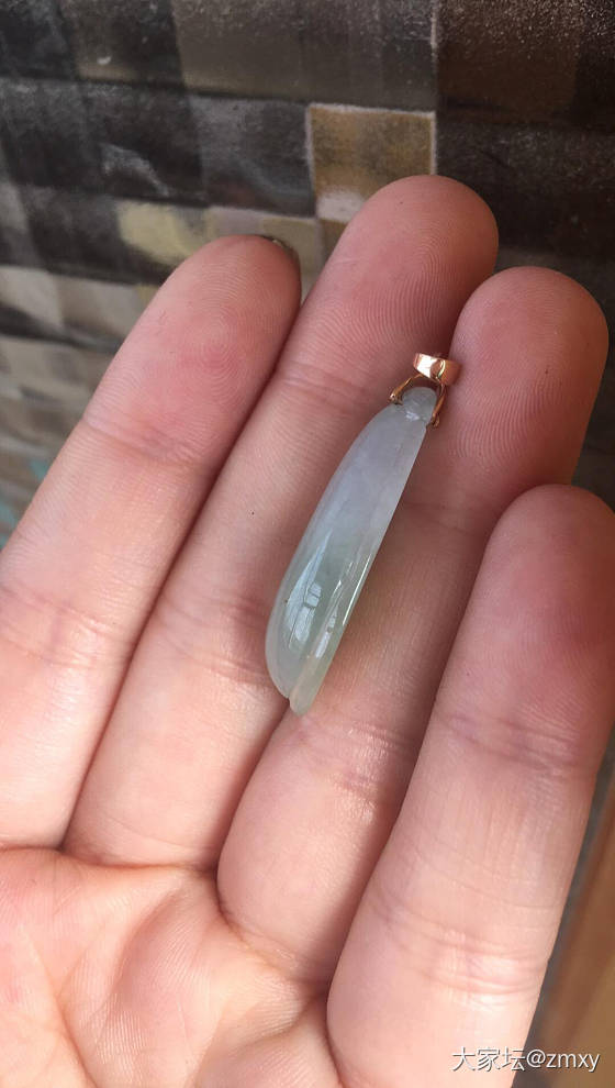 求助，翡翠福瓜是否A货_挂件翡翠
