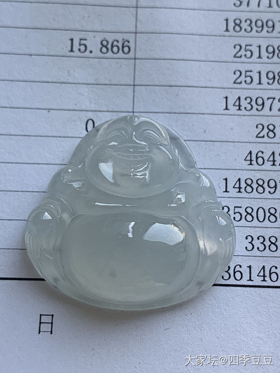 帮我看看这个佛公属于什么种_翡翠
