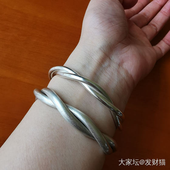 新老麻花_老银手镯银